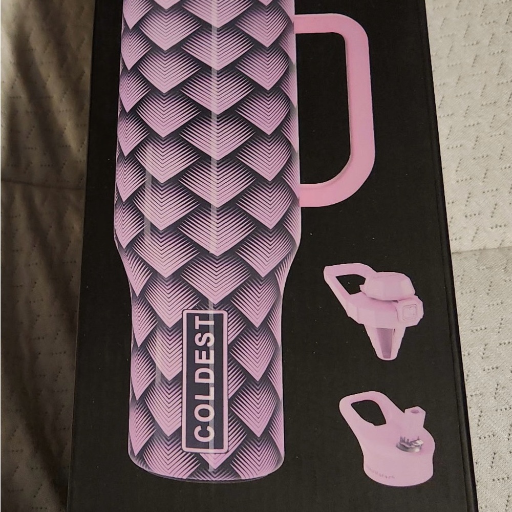 BNIB Coldest Limitless Pink Dragon 46oz  Tumbler
